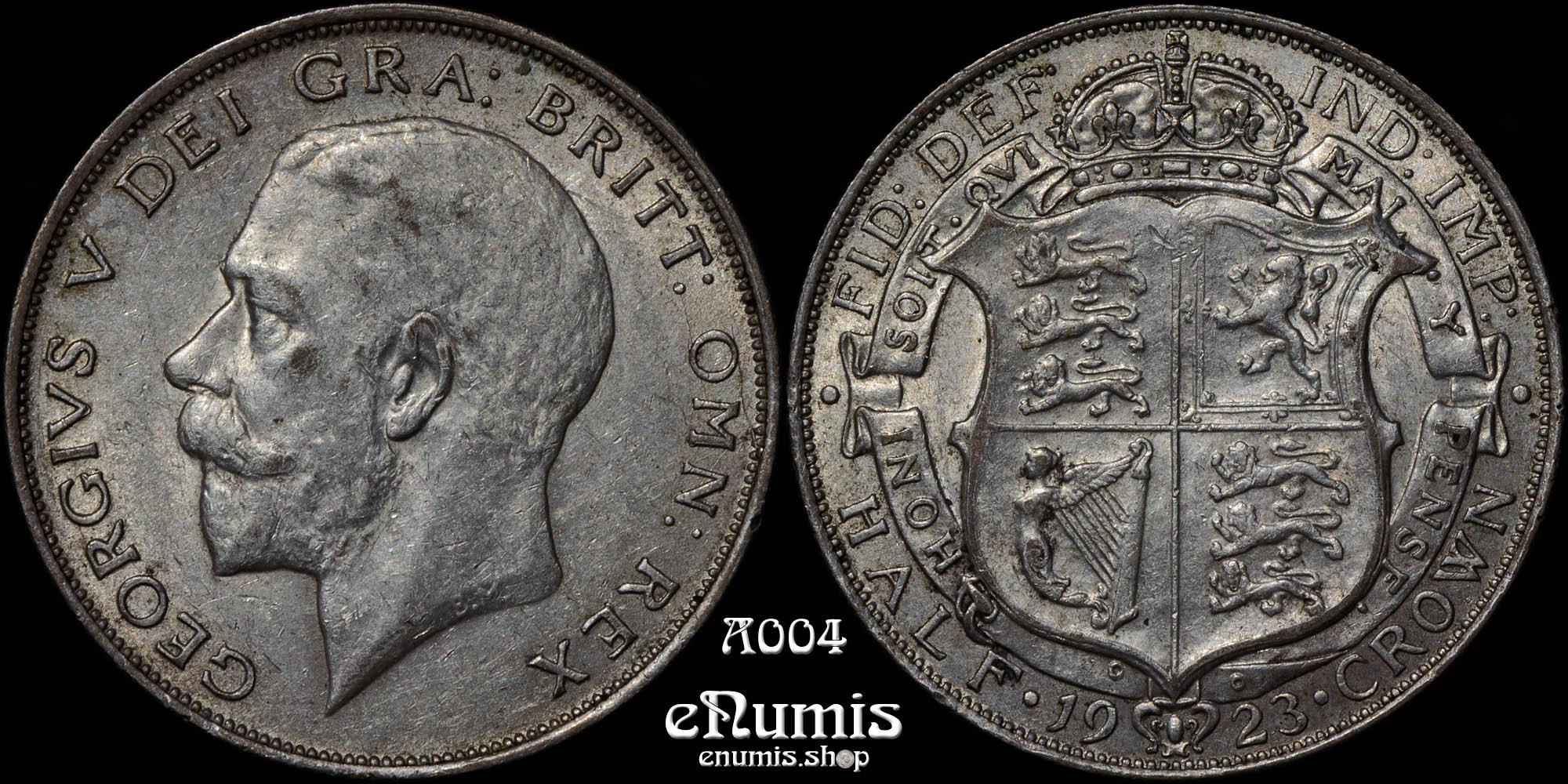 Great Britain, George V, Halfcrown 1923, XF-UNC