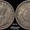 INDIA, George V, Rupee 1919, Calcutta, toned, XF-UNC