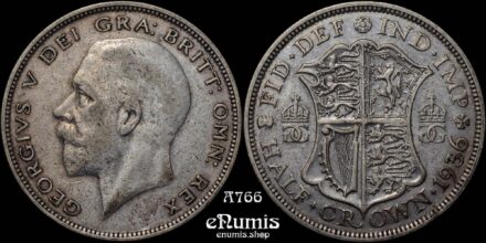 Great Britain, George V, Halfcrown 1936, VF