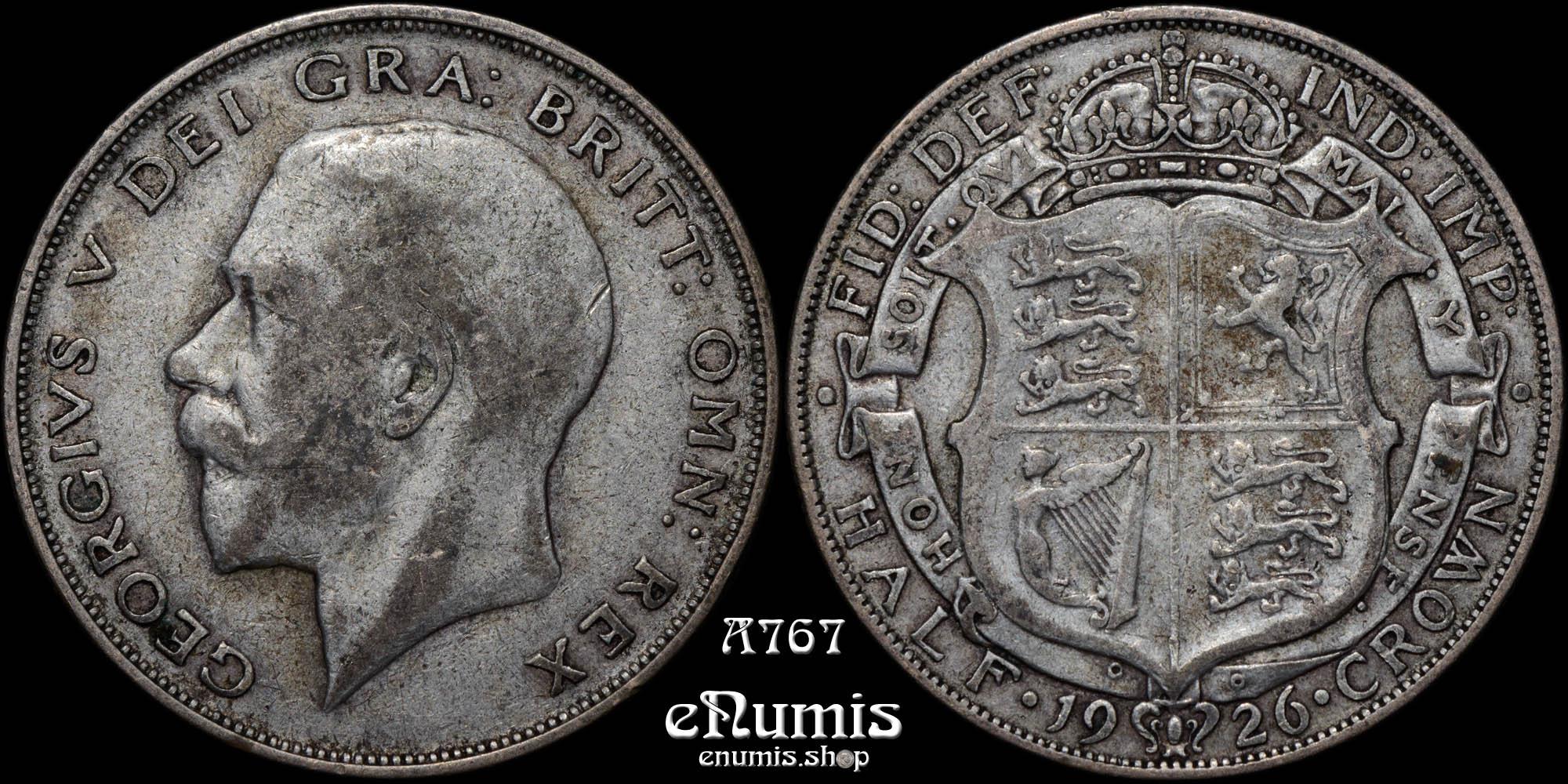 Great Britain, George V, Halfcrown 1926, VF