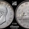 CANADA, George VI, Dollar 1952, VF+ CANADA, George VI, Dollar 1952, VF+
