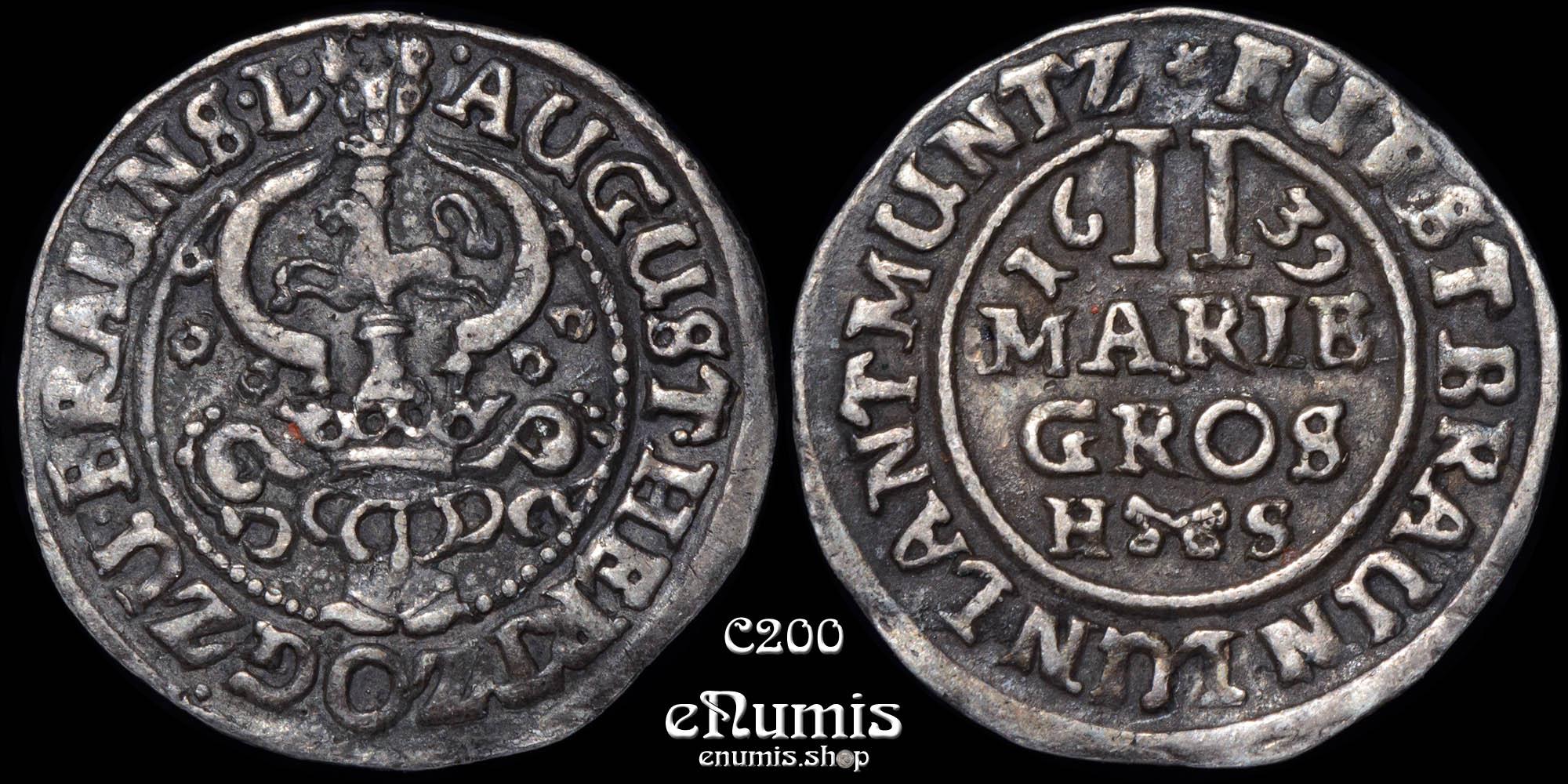 GERMANY Brunswick Wolfenbuttel, August II, 2 Mariengroschen 1639, XF GERMANY Brunswick Wolfenbuttel, August II, 2 Mariengroschen 1639, XF