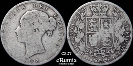 Great Britain, Victoria, Halfcrown 1883, Fine