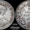 CANADA, George V, 25 Cents 1934, VF+