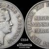 GERMANY PRUSSIA, Friedrich Wilhelm IV, Taler 1850, Mining, VF/VF+