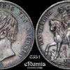 GERMANY SAXONY, Johann, Taler 1871, Victory over France, XF