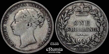 Great Britain, Victoria, Shilling 1881, VF