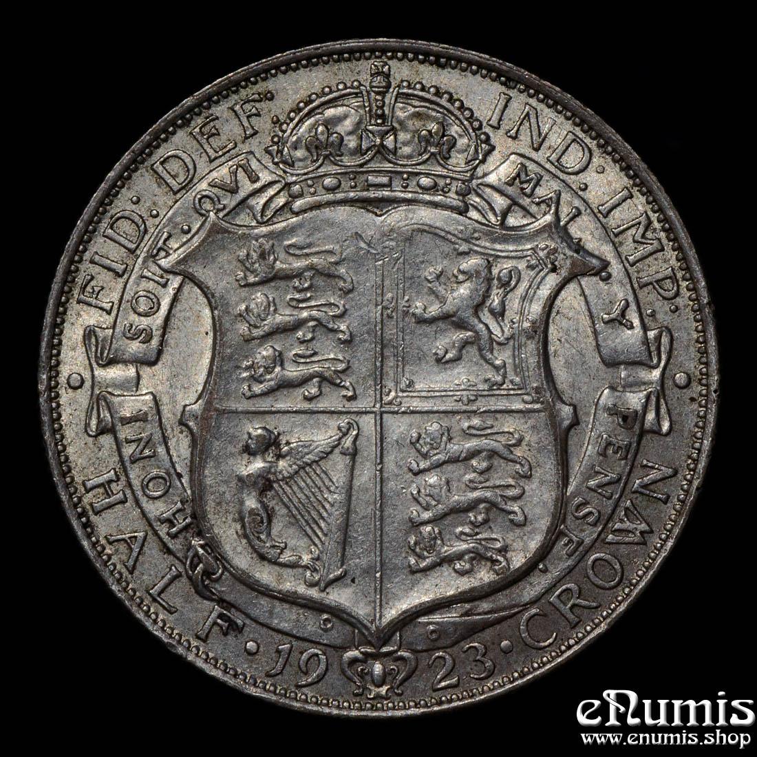 Great Britain, George V, Halfcrown 1923, XF-UNC