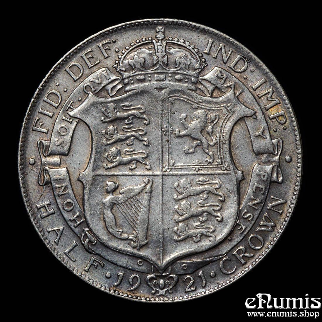 Great Britain, George V, Halfcrown 1921, VF-XF