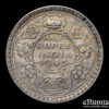 INDIA, George VI, Half Rupee 1945, Lahore, XF-UNC