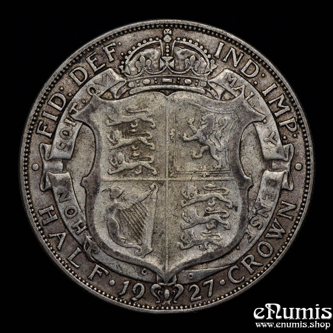 Great Britain, George V, Halfcrown 1927, VF+