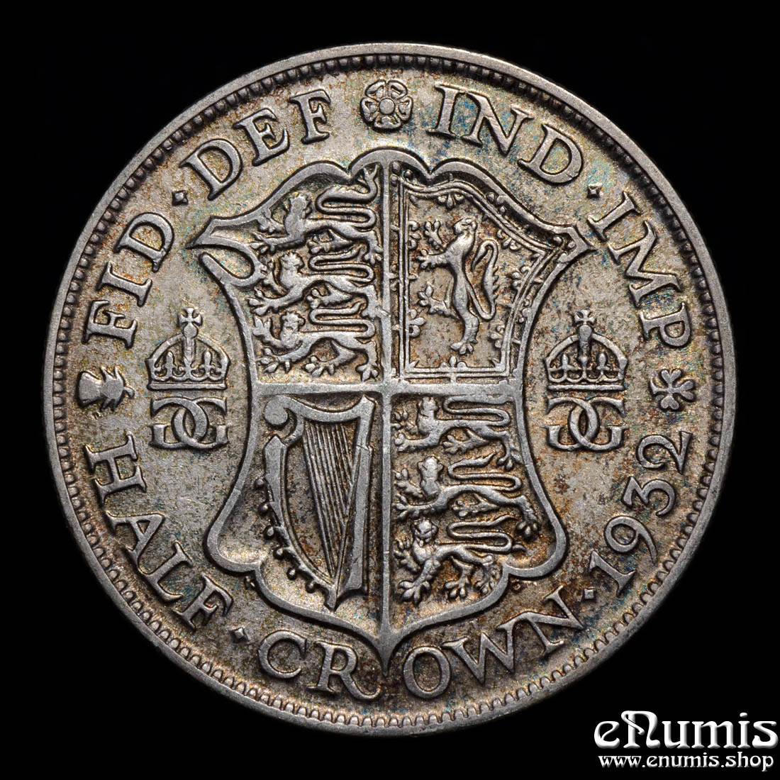 Great Britain, George V, Halfcrown 1932, VF-XF Great Britain, George V, Halfcrown 1932, VF-XF