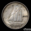 CANADA, George VI, 10 Cents 1944, UNC/aUNC