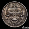 AUSTRALIA, George V, Florin 1927, toned, Opening of Parliament House, aUNC