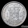 NETHERLANDS, Wilhelmina, 1 Gulden 1916, XF+