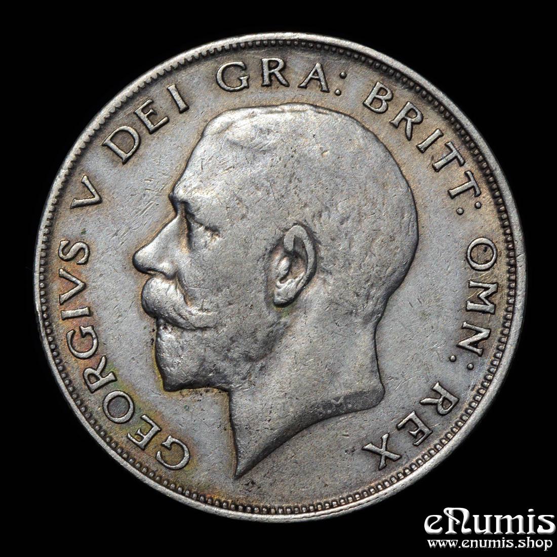 Great Britain, George V, Halfcrown 1921, VF-XF