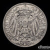German Empire, 25 Pfennig 1912 F, Stuttgart, XF+