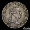Germany, Saxony, Friedrich August I, 1/6 Taler 1827, XF