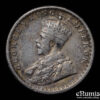 INDIA, George V, 1/4 Rupee 1936, Calcutta, toned, XF-UNC