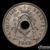 BELGIUM, Albert I, 25 Centimes 1913, UNC