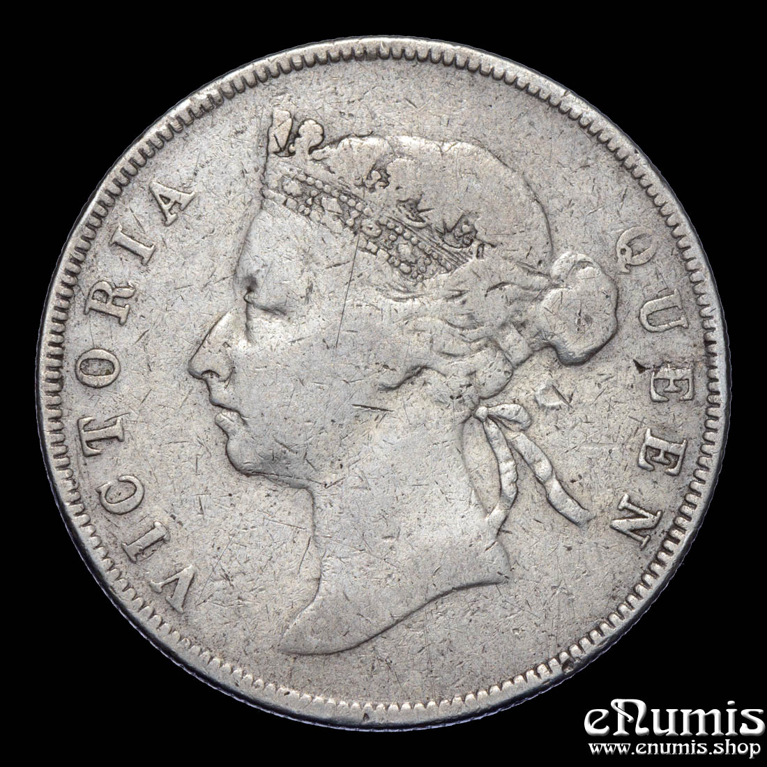 BRITISH HONDURAS, Victoria, 50 Cents 1897, Key date, VF