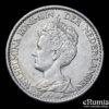 NETHERLANDS, Wilhelmina, 1 Gulden 1916, XF+