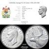 CANADA, George VI, 25 Cents 1944, XF-UNC