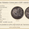 Great Britain, Victoria, Crown 1900, LXIV, nicely toned, UNC