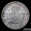SPAIN, Alfonso XIII, 50 Centimos 1896 PG-V, rare, VF-XF