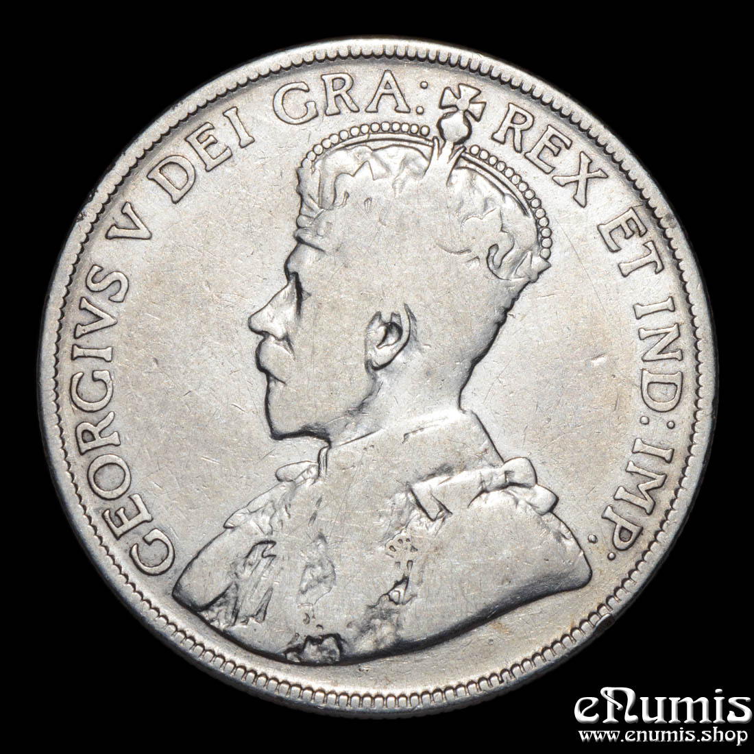 CANADA, George V, 50 Cents 1931, Fine+/aVF