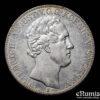 Germany, Saxony, Friedrich August II, 2 Taler 1854, toned, XF-UNC