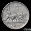 ITALY, Vittorio Emanuele III, 50 Centesimi 1919 R, Reeded edge, Rare!, VF+