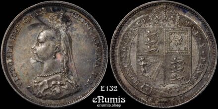 Great Britain, Victoria, Shilling 1887, nicely toned, UNC