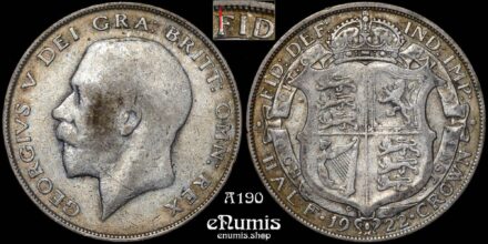 Great Britain, George V, Halfcrown 1922, Scarce, aVF