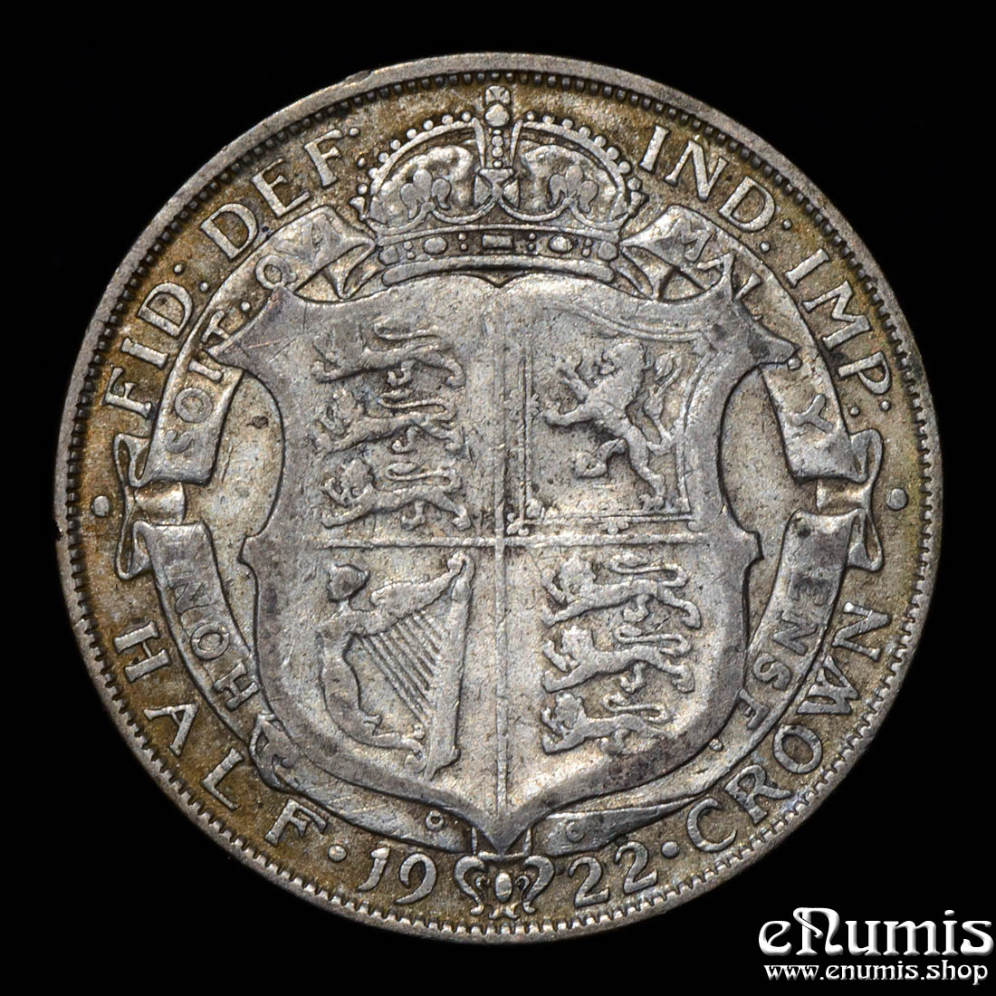 Great Britain, George V, Halfcrown 1922, Scarce, aVF