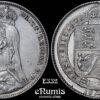 Great Britain, Victoria, Shilling 1892, Large Jubilee head, XF/XF+