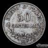 ITALY, Vittorio Emanuele II, 50 Centesimi 1863 M-BN, VF-XF/aXF