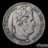 FRANCE, Louis Philippe, 5 Francs 1837 A, Paris, VF