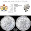 NETHERLANDS, Wilhelmina, 2 1/2 Gulden 1931, aUNC NETHERLANDS, Wilhelmina, 2 1/2 Gulden 1931, aUNC