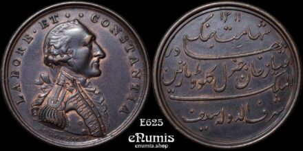 INDIA, East India Company, Major General Claude Martin Medal 1796, aUNC