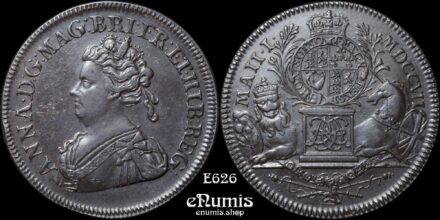 Great Britain, Anne, Medallion 1707, Act of Union, by Croker
