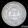 BRITISH HONDURAS, Edward VII, 25 Cents 1907, VF