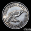 NEW ZEALAND, George VI, 6 Pence 1946, aUNC