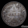 German Empire, 1 Mark 1914 J, Hamburg, XF-UNC