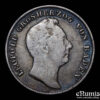 Germany, Baden, Leopold, 1/2 Gulden 1843, toned, VF