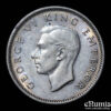 NEW ZEALAND, George VI, 6 Pence 1946, aUNC