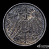 German Empire, 1 Mark 1915 E, Muldenhutten, toned, UNC German Empire, 1 Mark 1915 E, Muldenhutten, toned, UNC