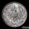 German Empire, 1/2 Mark 1916 E, Muldenhutten, toned, UNC