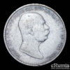 AUSTRIA, Franz Joseph I, 5 Corona 1908, 60th anniversary of reign, VF