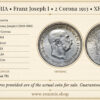 AUSTRIA, Franz Joseph I, 2 Corona 1913, XF-UNC